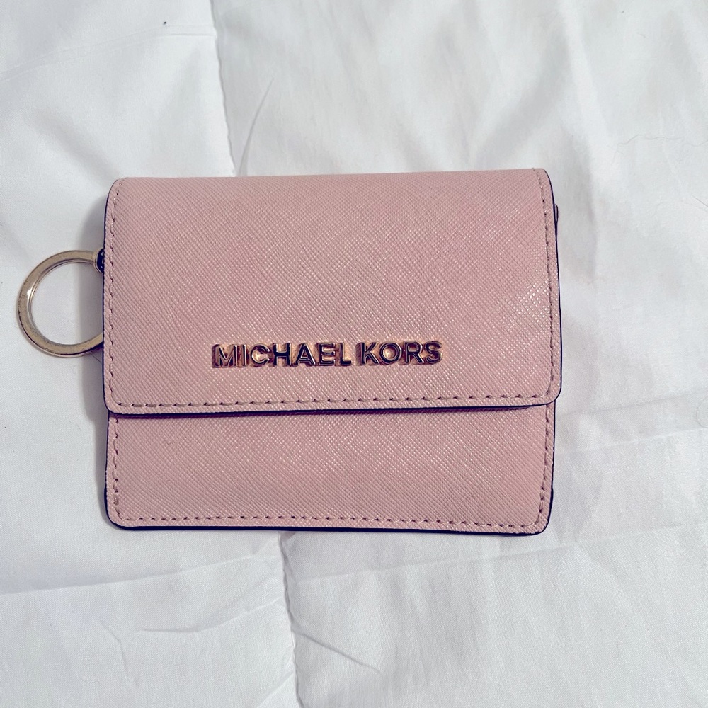 Michael Kors coin/card keychain